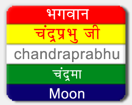 Chandraprabhuji Tirthankar, Chandraprabhu Symbol Moon