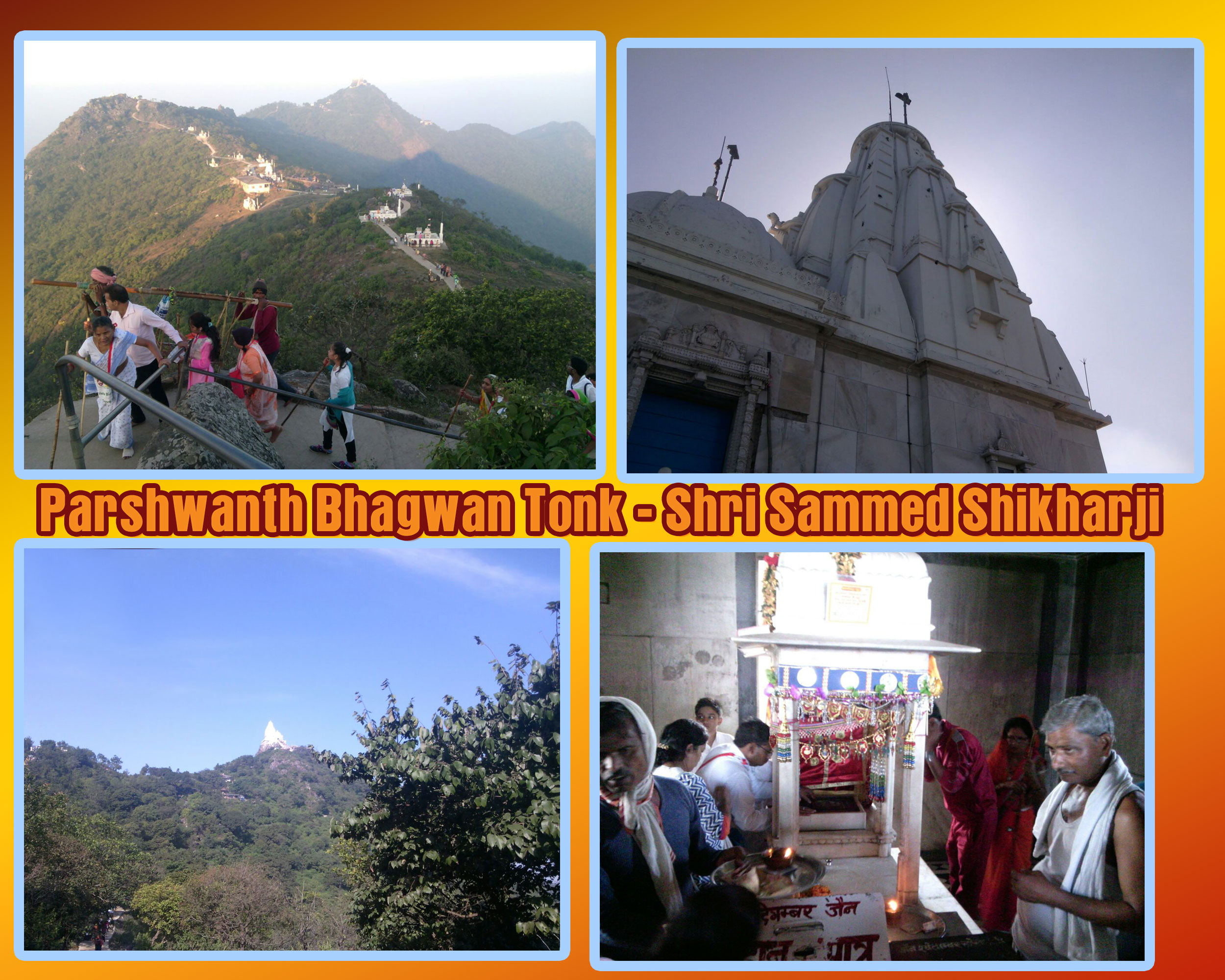 Parshwanath Bhagwan, Tonk, Sammed Shikharji, Sammed Sikharji